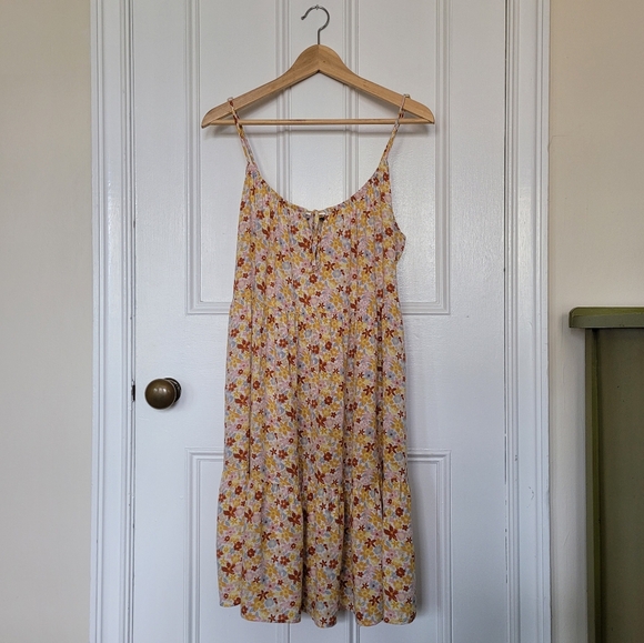 Tiered Floral Summer Dress - Picture 1 of 11